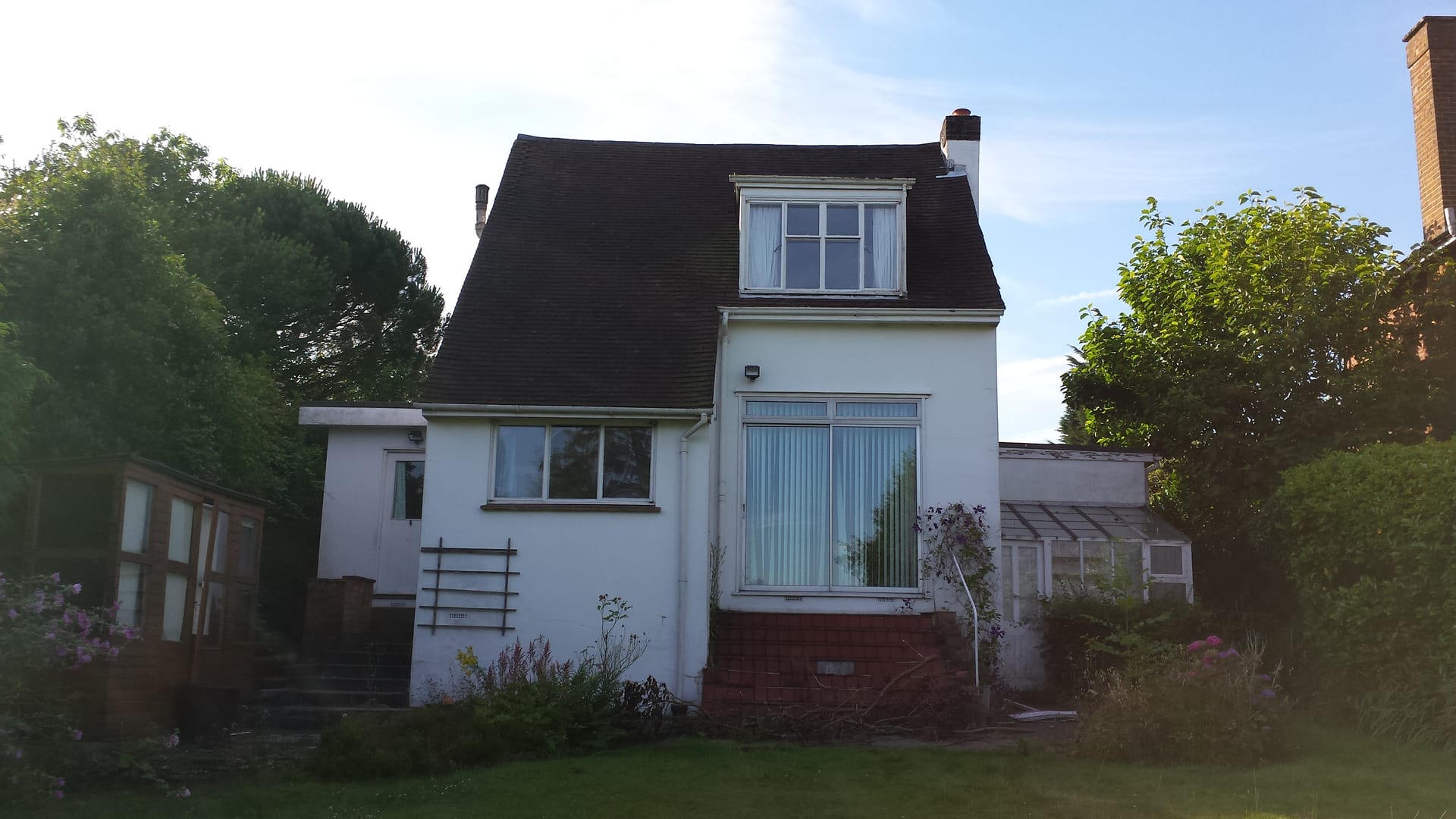 Brentwood II — Rear Elevation - Before