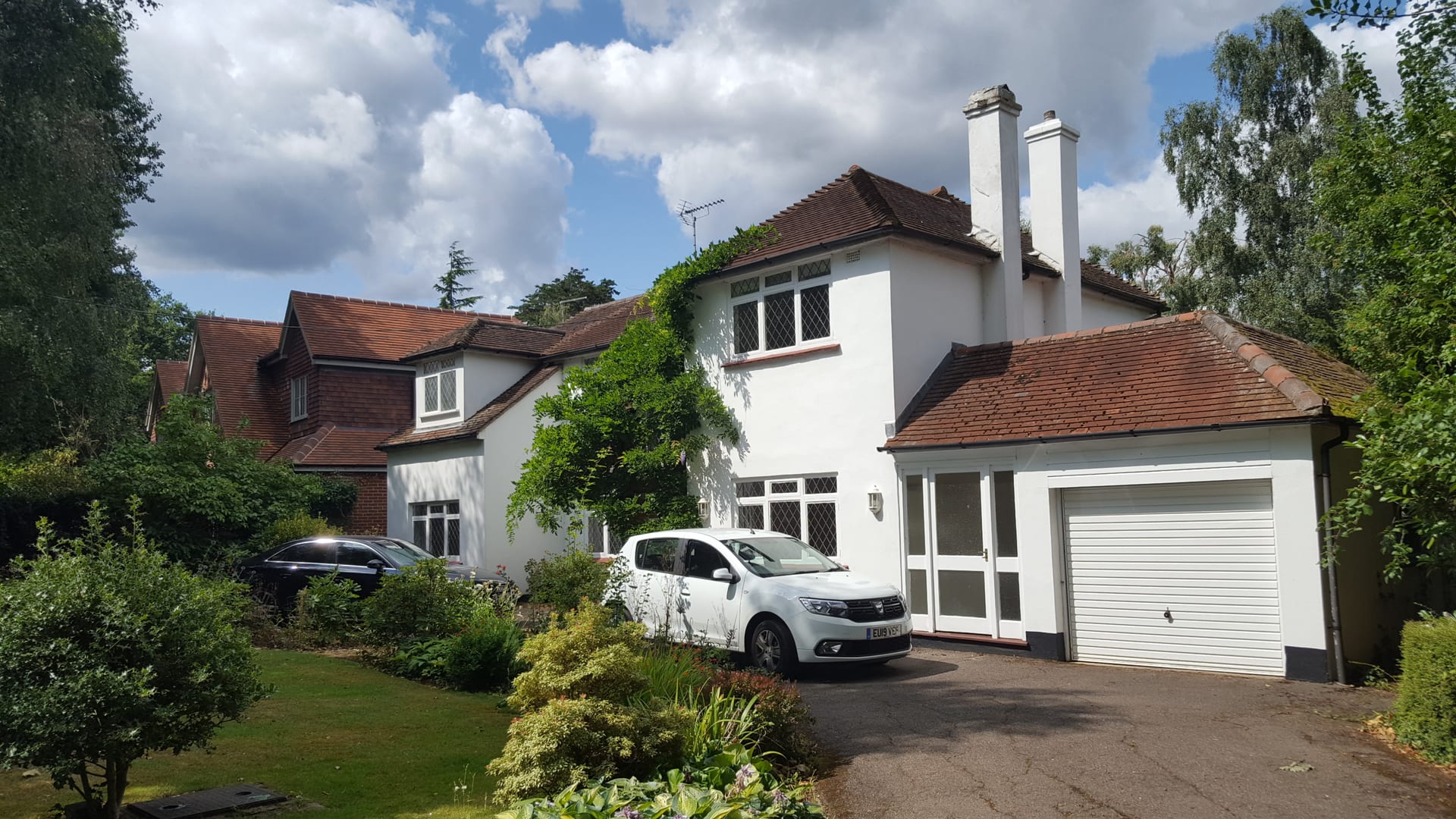 Hutton I — Front Elevation - Before