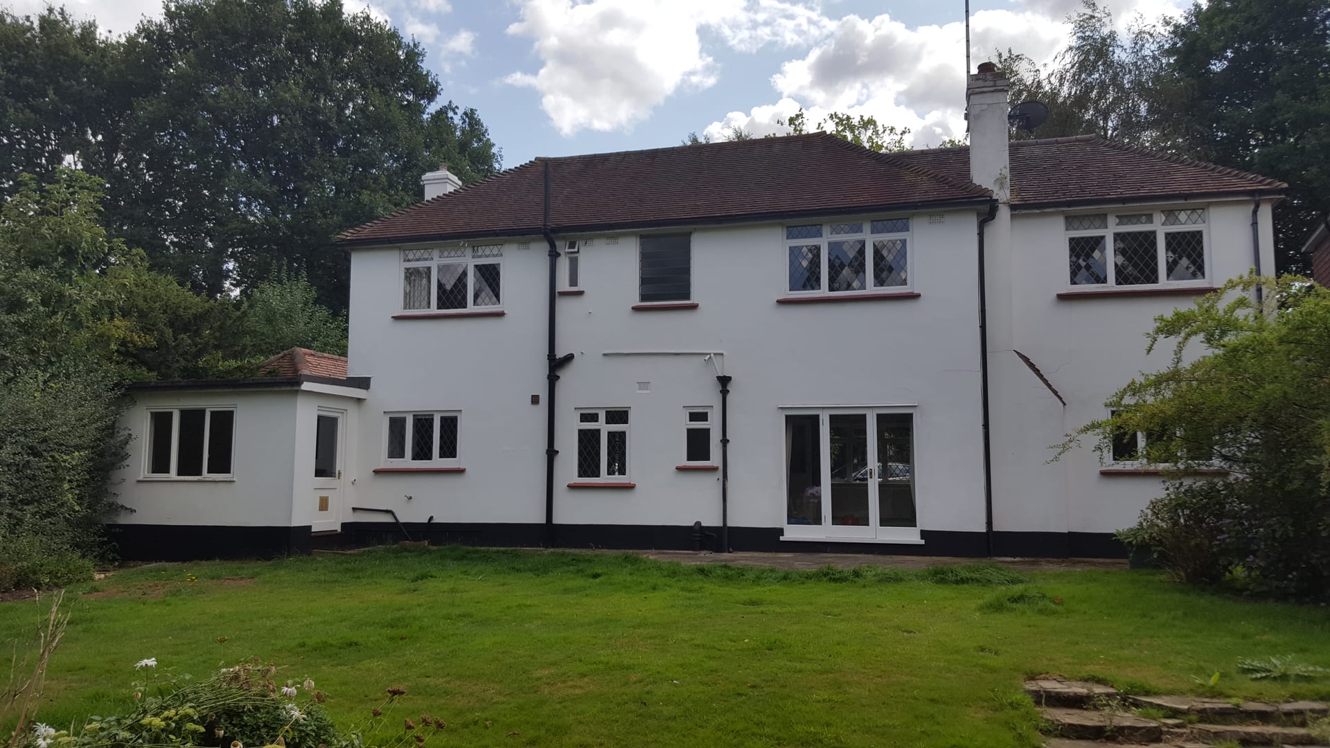Hutton I — Rear Elevation - Before