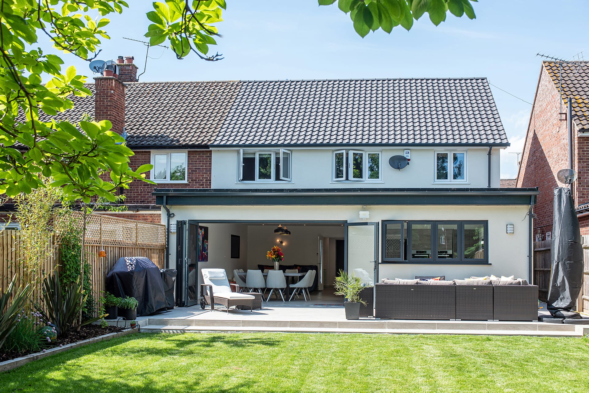 Ingatestone I — Rear exterior, extension & refurbishment in Ingatestone, Essex